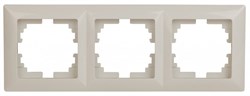 Intro 4-503-02 Рамка на 3 поста, СУ, Solo, сл.кость (14/280/2240) Б0043418 - фото 76314