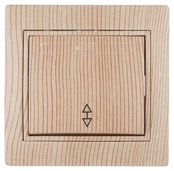 Intro 1-103-11 Переключатель, 10А-250В, IP20, СУ, Plano, сосна (10/200/2400) Б0053756 - фото 76478