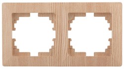 Intro 4-502-11 Рамка на 2 поста, СУ, Solo, сосна (20/400/3200) Б0043416 - фото 76599