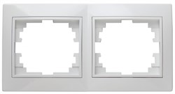 ЭРА 1-502-01 Intro Рамка на 2 поста гор., СУ, Plano, белый (20/400/4000) Б0027625 - фото 76630