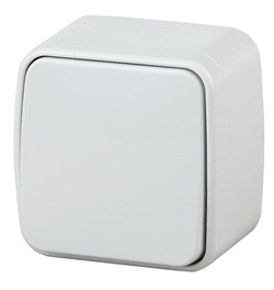 Intro 3-103-01 Переключатель, 10А-250В, IP20, ОУ, Polo, белый (18/360/4320) 1741926912 - фото 76645