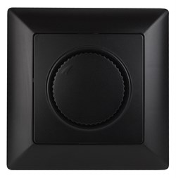 Intro Светорегулятор Solo 4-401-05 поворотный, 600Вт 230В, IP20, СУ, антрацит Б0053709 - фото 76698