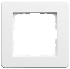 Jasmart G-Flex Белый глянцевый Рамка 1-ая G1101W - фото 76747