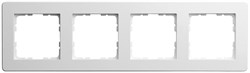 Jasmart G-Flex Белый глянцевый Рамка 4-я G1104W - фото 76750