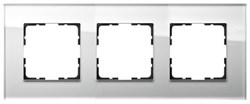 Jasmart G-Glass Белый Стекло Рамка 3-ая G1003GW - фото 76753