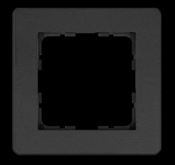 Jasmart Рамка G-Flex 1-постовая, цвет Антрацит G1101B - фото 76782