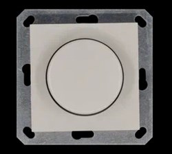 Jasmart LED Диммер с накладкой 30-400W, 1gang 2way, цвет Тауп G4012T - фото 76852