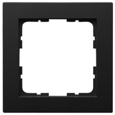 Jasmart G-Classic Черный матовый Рамка 1-ая G1001PB - фото 76907