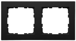 Jasmart G-Classic Черный матовый Рамка 2-ая G1002PB - фото 76908