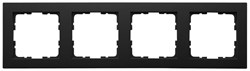 Jasmart G-Classic Черный матовый Рамка 4-я G1004PB - фото 76910