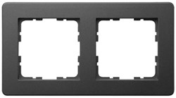 Jasmart G-Flex Черный матовый Рамка 2-ая G1102PB - фото 76913