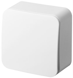 Jasmart FS Белый Выключатель 1-кл звонковый, накладного монтажа, 10AX 250V~ FS3010W - фото 76998