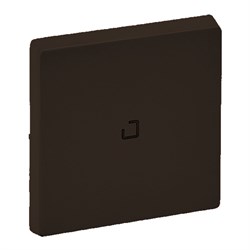 Legrand Valena Life Black лицевая панель для выключателя одноклавишного с подсветкой/индикацией, антрацит. 756102 - фото 77091