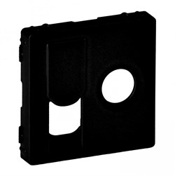 Legrand Valena Life Black лицевая панель розетки TV-RJ45, антрацит. 756832 - фото 77101