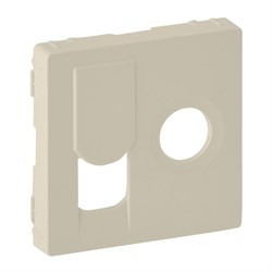 Legrand Valena Life слоновая кость накладка розетки TV-RJ45 754831 - фото 77153