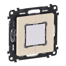 Legrand Valena Life слоновая кость MyHome выключатель сценарный 4 сценаря (с лицевой панелью) 752282 - фото 77164