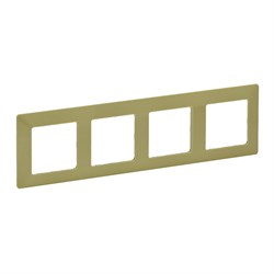 Legrand Valena Life лайм рамка 4-ая 754084 - фото 77221