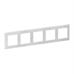 Legrand Valena Life Эл Грей рамка 5-ая 754125 - фото 77228