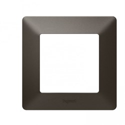 Legrand Valena Life Black рамка графит 1-постовая универсальная 754271 - фото 77229