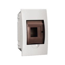 IEK KREPTA 3 Корпус пластиковый ЩРВ-П-4 IP41 белый скрыт.монтаж MKP12-V-04-40-20 - фото 77298