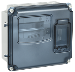 IEK KREPTA Корпус пластиковый ЩУРн-П 1/3 IP66 PC LIGHT MSP1-N-03-66-L - фото 77305