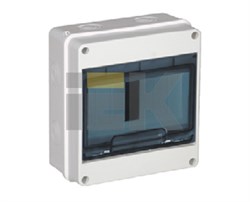 IEK KREPTA 5 Корпус пластиковый КМПн-5 IP55 белый откр.монтаж MKP72-N3-05-55 - фото 77331