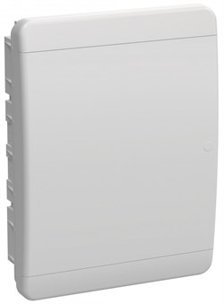 IEK TEKFOR Корпус пласт. ЩРВ-П-24 IP41 бел. дверь TF5-KP13-V-24-41-K01-K01 - фото 77334