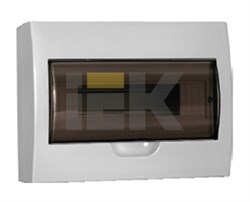 IEK KREPTA 3 Корпус пластиковый ЩРН-П-12 IP41 белый  откр.монтаж MKP12-N-12-40-10 - фото 77335