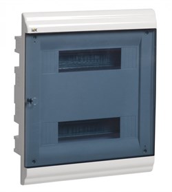 IEK PRIME Корпус пластиковый встраиваемый ЩРВ-П-24 белый IP41 MKP82-V-24-41-10 - фото 77337