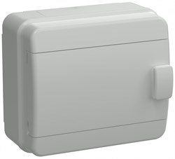 IEK TEKFOR Корпус пласт. КМПн-8 IP65 сер. непрозр. дверь TF5-KP73-N-08-65-K03-K03 - фото 77368