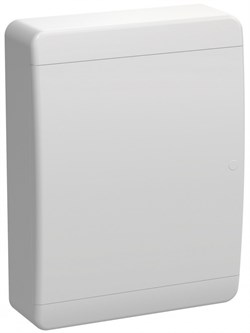 IEK TEKFOR Корпус пласт. ЩРН-П-24 IP41 бел. дверь TF5-KP13-N-24-41-K01-K01 - фото 77370