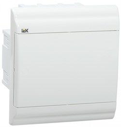 IEK PRIME Корпус пластиковый встраиваемый ЩРВ-П-6 белый/белая дверь IP41 MKP82-V-06-WD-41-20 - фото 77393