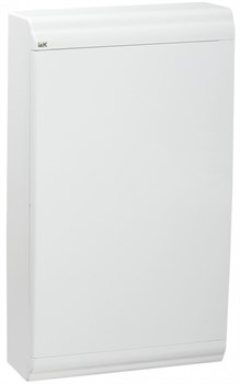 IEK PRIME Корпус пластиковый навесной ЩРН-П-36 белый/белая дверь IP41 MKP82-N-36-WD-41-05 - фото 77434