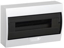 IEK KREPTA 3 Корпус пластиковый ЩРН-Пк-15 IP41 белый откр.монтаж MKP12-N-04-15-41 - фото 77444