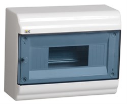 IEK PRIME Корпус пластиковый навесной ЩРН-П-9 белый IP41 MKP82-N-09-41-20 - фото 77466