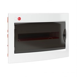 DKC Щиток встраиваемый с дверцей 18 мод.,IP41, белый, с клеммным блоком 63А RB18B4TWD - фото 77538