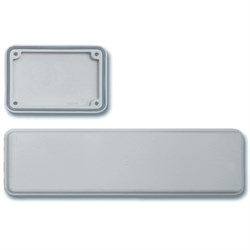 DKC Фланцевая заглушка тип В для корпусов RAM box, 123x88 мм 501002 - фото 77571