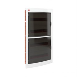 DKC Щиток встраиваемый с дверцей 72 мод.,IP41, белый, с клеммным блоком 160А RB72B4RWD - фото 77573