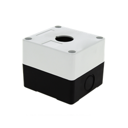 EKF PROxima Корпус КП101 пластиковый 1 кнопка белый cpb-101-w - фото 77680