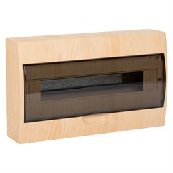 EKF PROxima Щит распределительный навесной ЩРН-П-18 светлое дерево IP41 pb40-n-18-light - фото 77683