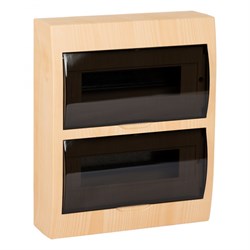 EKF PROxima Щит распределительный навесной ЩРН-П-24 светлое дерево IP41 pb40-n-24-light - фото 77684