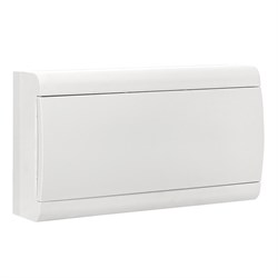 EKF Basic Щит распределительный ЩРН-П-18 (пром. упаковка) белая дверца IP41 pb-n-18w-bas - фото 77691