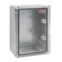 EKF PROxima Щит пластиковый с монтажной платой прозр. дверь 500х400х240 мм IP65 PBT65MP007 - фото 77720