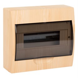 EKF PROxima Щит распределительный навесной ЩРН-П-10 светлое дерево IP41 pb40-n-10-light - фото 77742