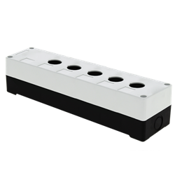 EKF PROxima Корпус КП105 пластиковый 5 кнопок белый cpb-105-w - фото 77758