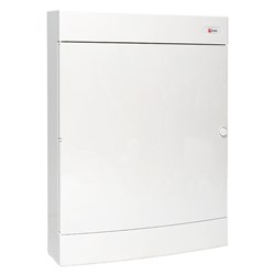 EKF Щит распределительный навесной "Unix" белая дверь 3х18 модулей IP40 EKF PROxima ux-3x18-nw - фото 77764