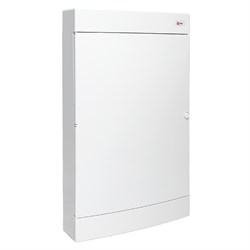 Щит слаботочный навесной "Unix" белая дверь 4 габарит увеличенный IP40 EKF PROxima ux-4m-nw-xl - фото 77804