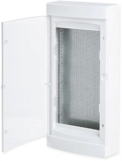 Щит слаботочный навесной "Unix" прозрачная дверь 4 габарит IP40 EKF PROxima ux-4m-n - фото 77810