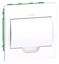 Systeme Electric EASY 9 Корпус встраиваемый с белой дверью 1ряд/8мод, IP40, IK07,63А, 2 клеммы EZ9E108P2FRU - фото 77855