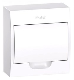 Systeme Electric EASY 9 Корпус навесной с белой дверью 1ряд/8мод, IP40,IK07,63А, 2 клеммы EZ9E108P2SRU - фото 77856